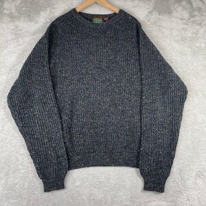 Oakton Limited Sweater Mens 2XL Tall Gray Confetti Knit‎ Crewneck Vintage